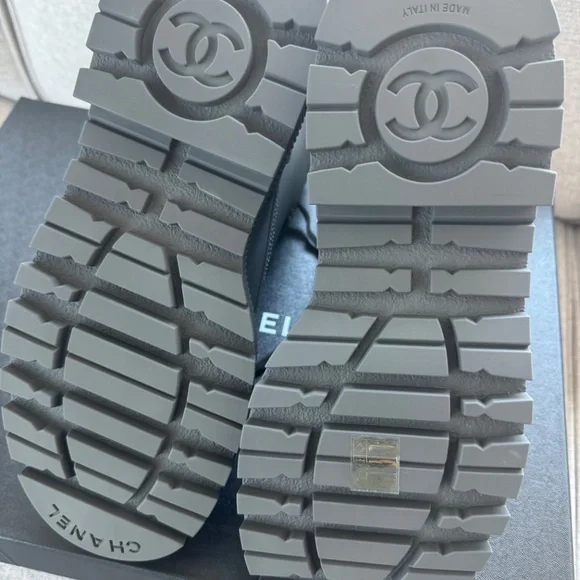NBW Chanel Lug Sole Boots - Picture 4 of 9